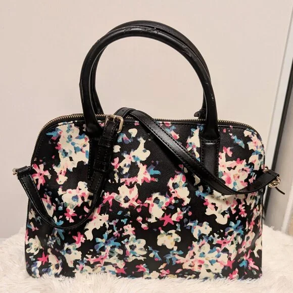 Kate Spade Black Floral Women's Bag - Picture 2 of 13
